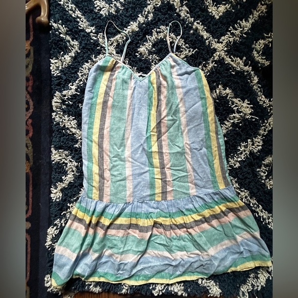 RAILS ARI DRESS IN JAMAICA STRIPE linen blend - Picture 3 of 13
